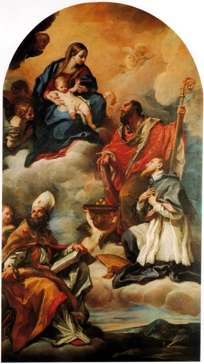 Pala de la Pinacoteca de Ancona de Carlo Maratta